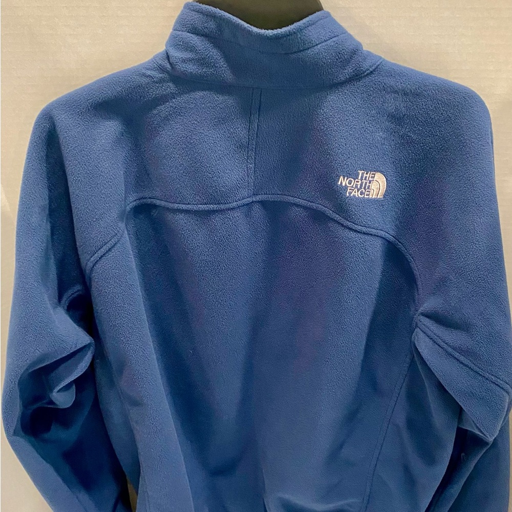 The North Face Men’s Fleece Full Zip Jacket, Blue, Size Large - Picture 3 of 5